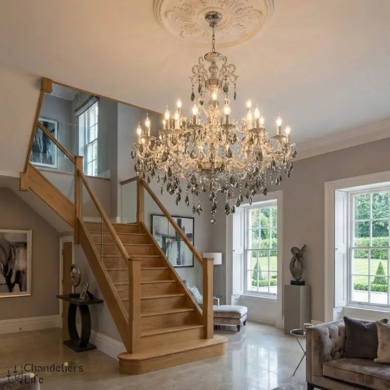 Luxurious Crystal 3 Tiers Chandelier