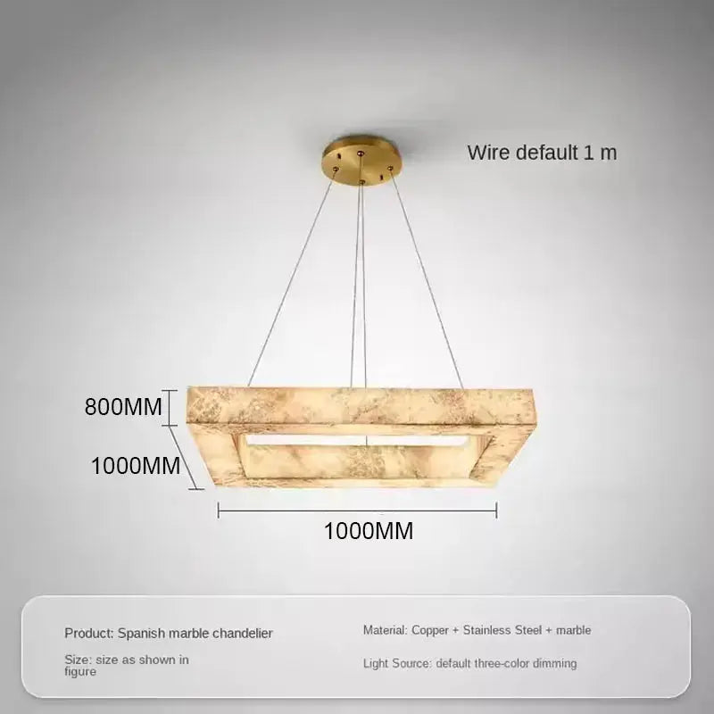 Spanish Marble Alabaster Lamp
