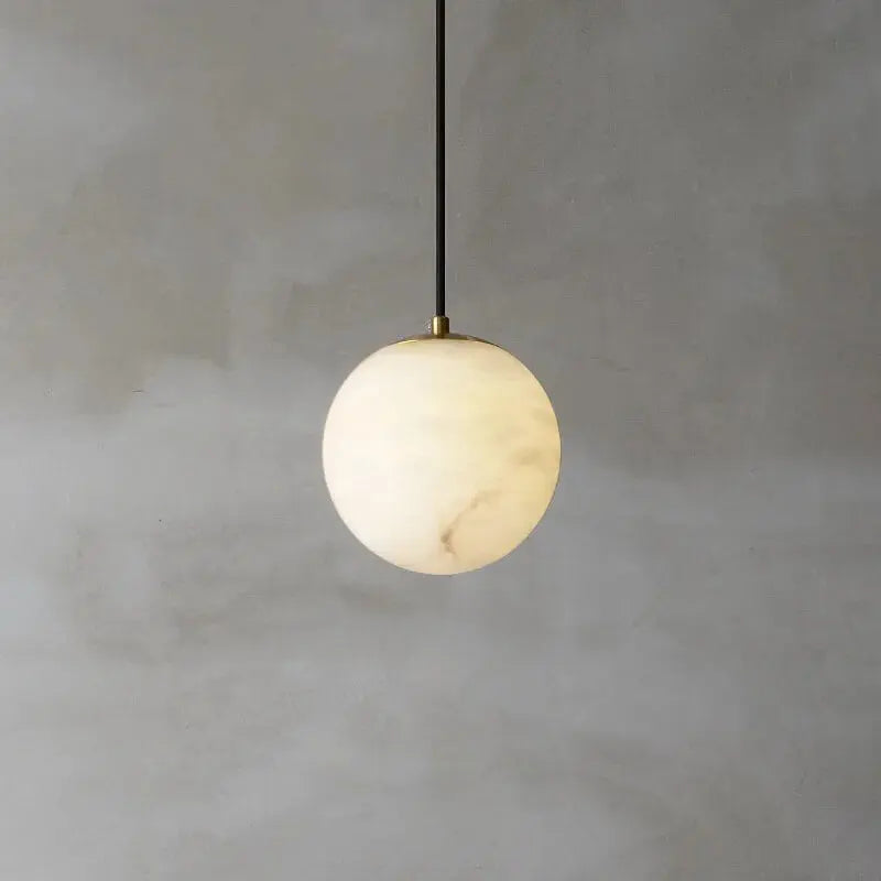 Modern Alabaster Ball Pendant - ChandeliersLife®