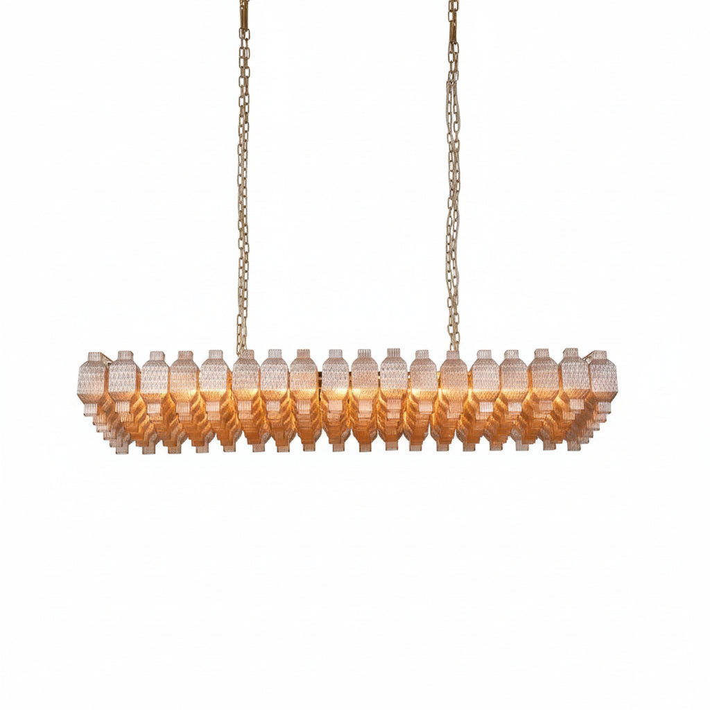 Designer Luxury Clear Glass Hanging Chandelier ChandeliersLife®