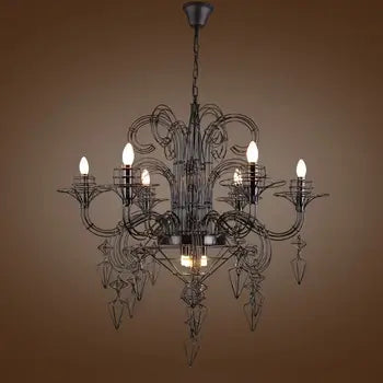 Baroque Iron Designer Lustre