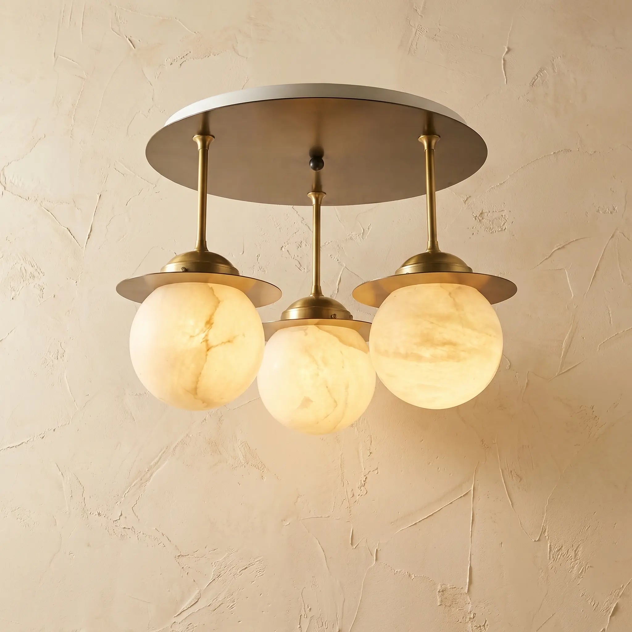 Saturn Alabaster Ceiling Fixture ChandeliersLife®