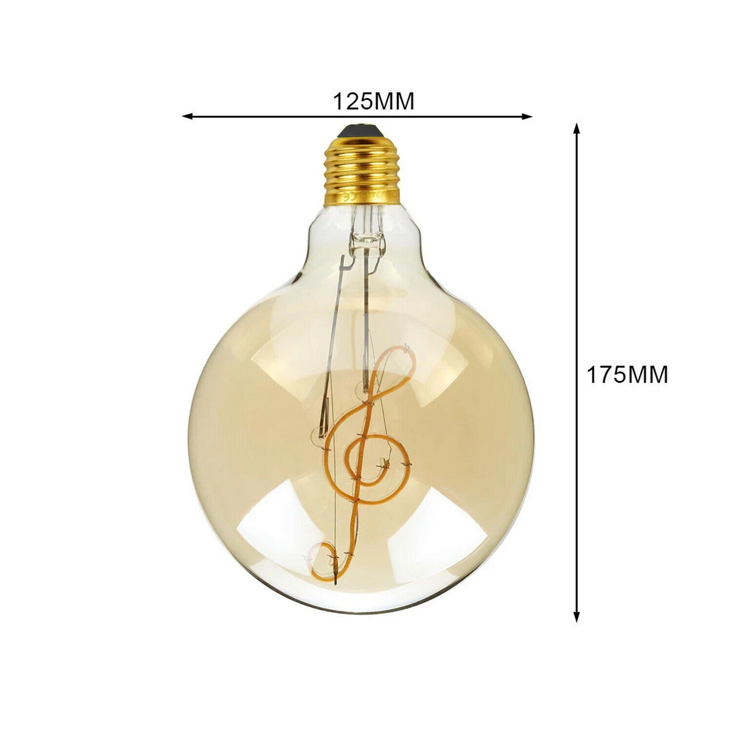 E27 Music Filament LED Light Bulb