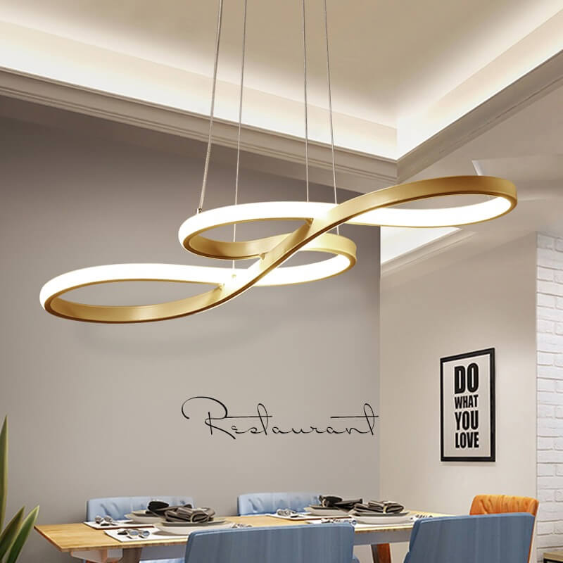 Ceiling Musical Note Design Chandelier