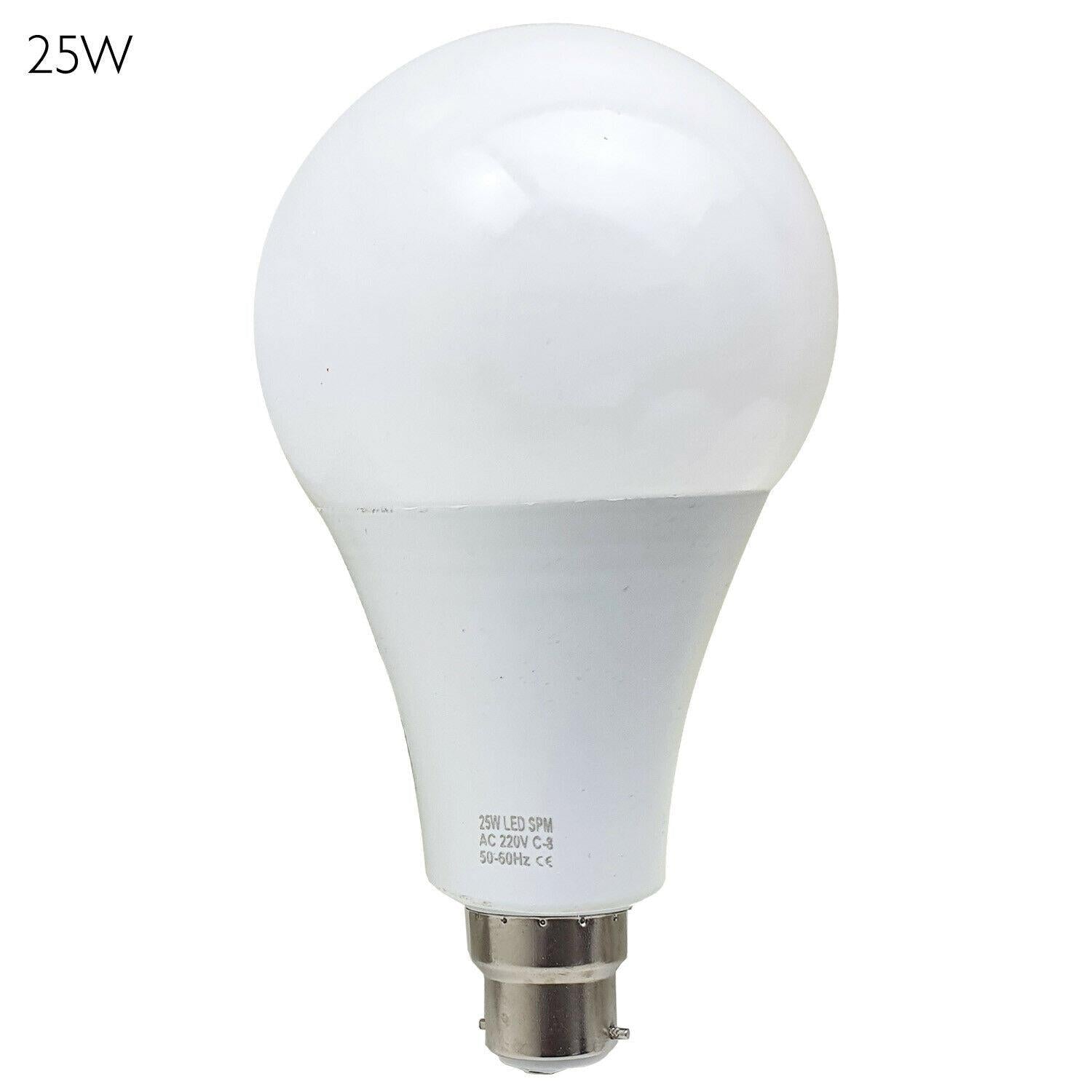 3 Pack LED Light Bulbs E22