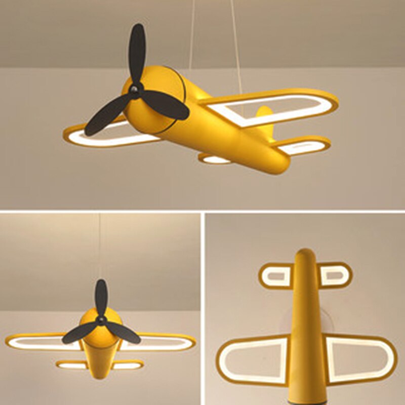 Modern Led Chandelier Airplane Lamp For Home Children Room