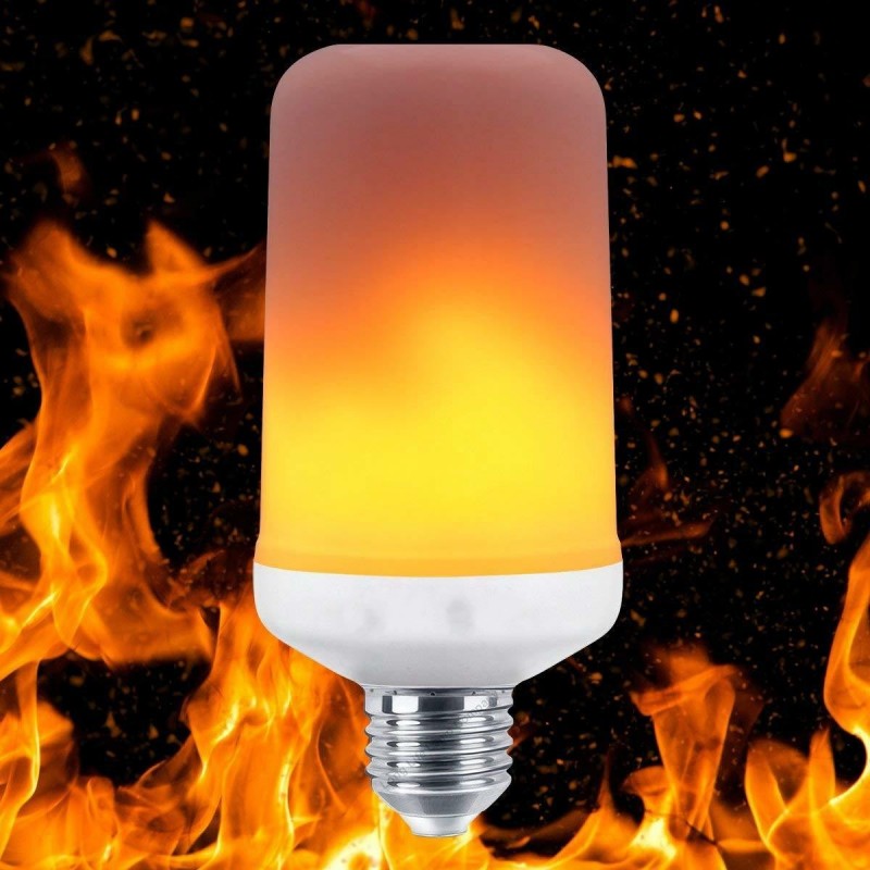 LED Flame Bulb Fire