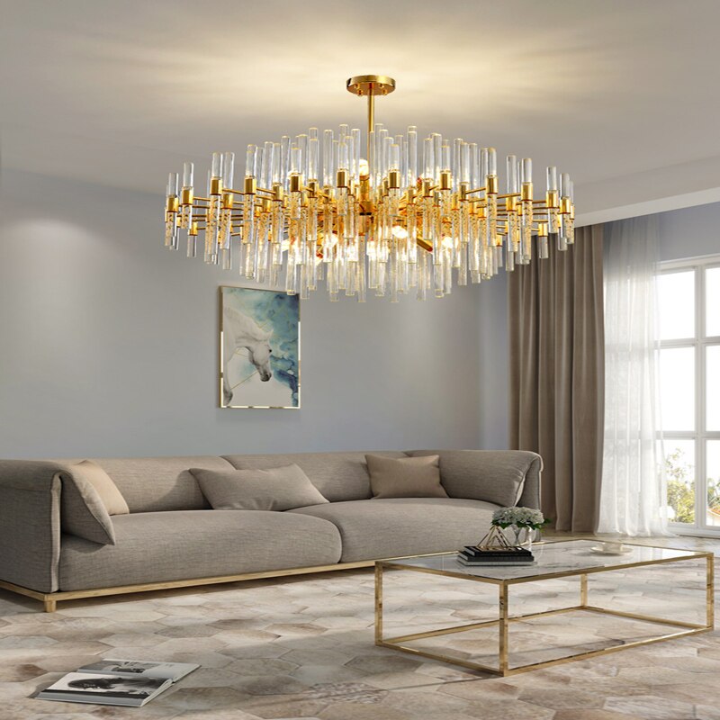 Simple Postmodern Crystal Chandelier ChandeliersLife®