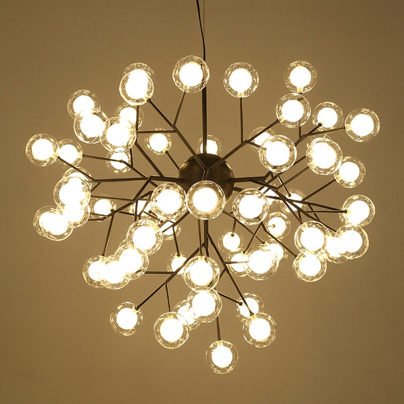 Modern LED Firefly Sputnik Chandelier