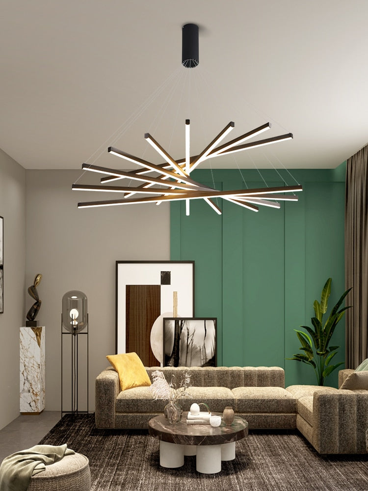 Black Stair Creative Personality Chandelier
