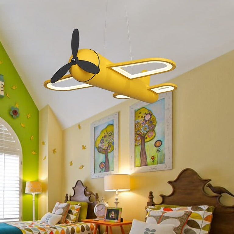 Modern Led Chandelier Airplane Lamp For Home Children Room