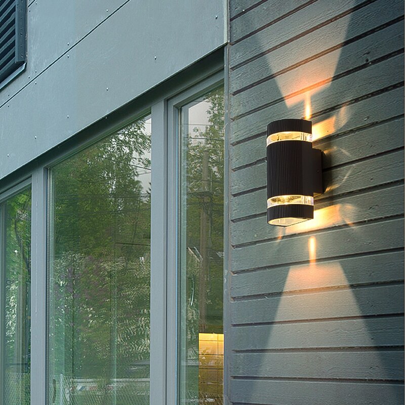 Outdoor Aluminum Waterproof Wall Mounted Lamp