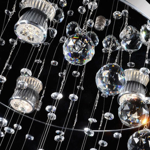 Crystal Invisible Ball Chandelier