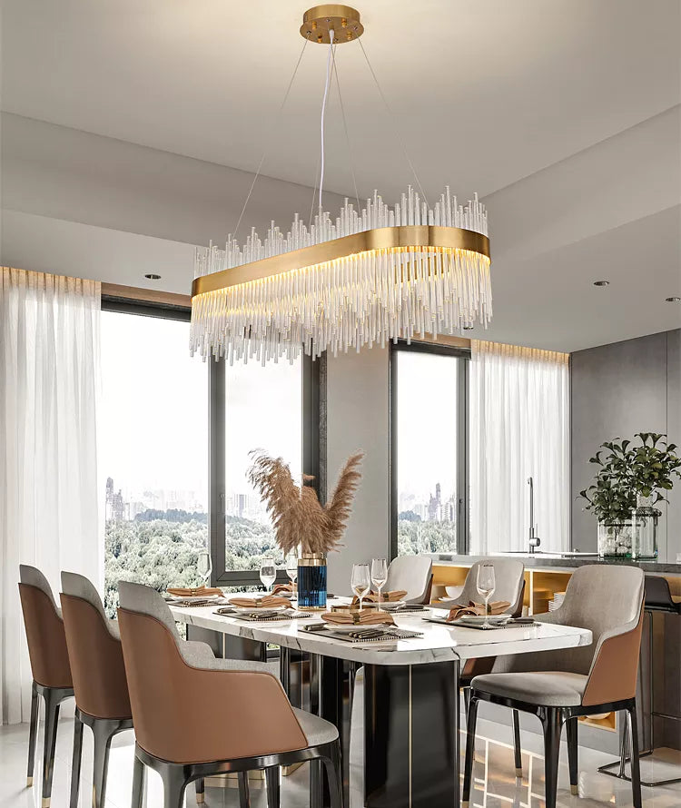 Living Room Luxury Modern Crystal Chandeliers