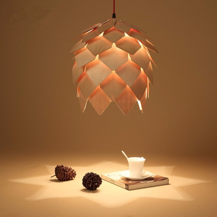 Modern DIY Wooden Pendant Lamp