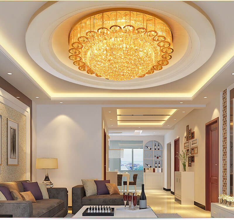 Luxury Crystal Ceiling Chandelier