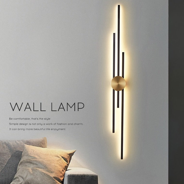 Luxury Minimalist Creative Copper Wall Lights