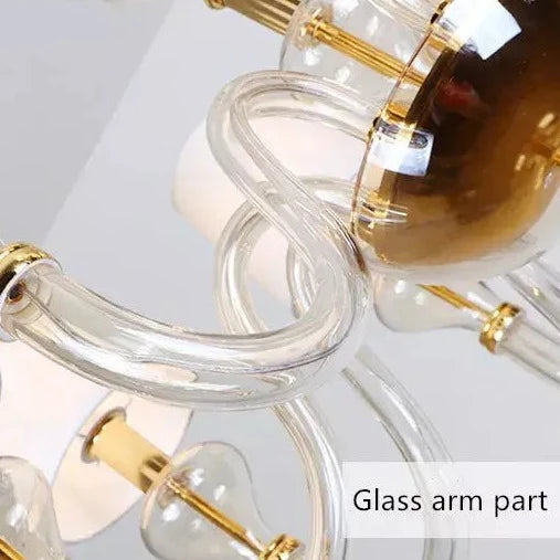 European Classical Design Simple Glass Chandelier