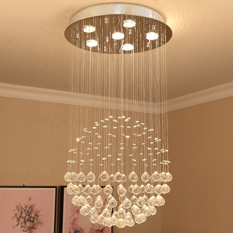 Crystal Invisible Ball Chandelier