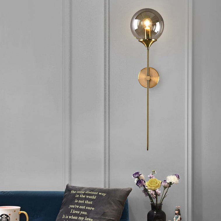 Modern Golden Sconces Round Wall Lamp