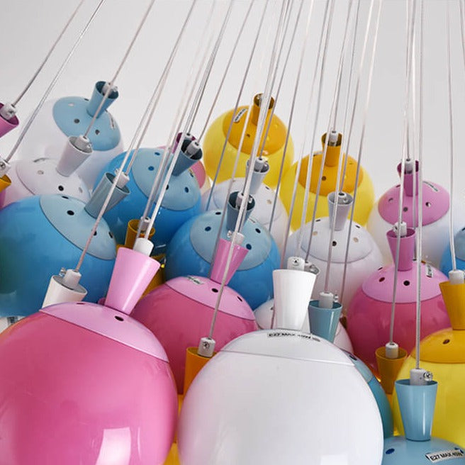 Nordic Acrylic  Decoration  Modern Balloon Chandelier