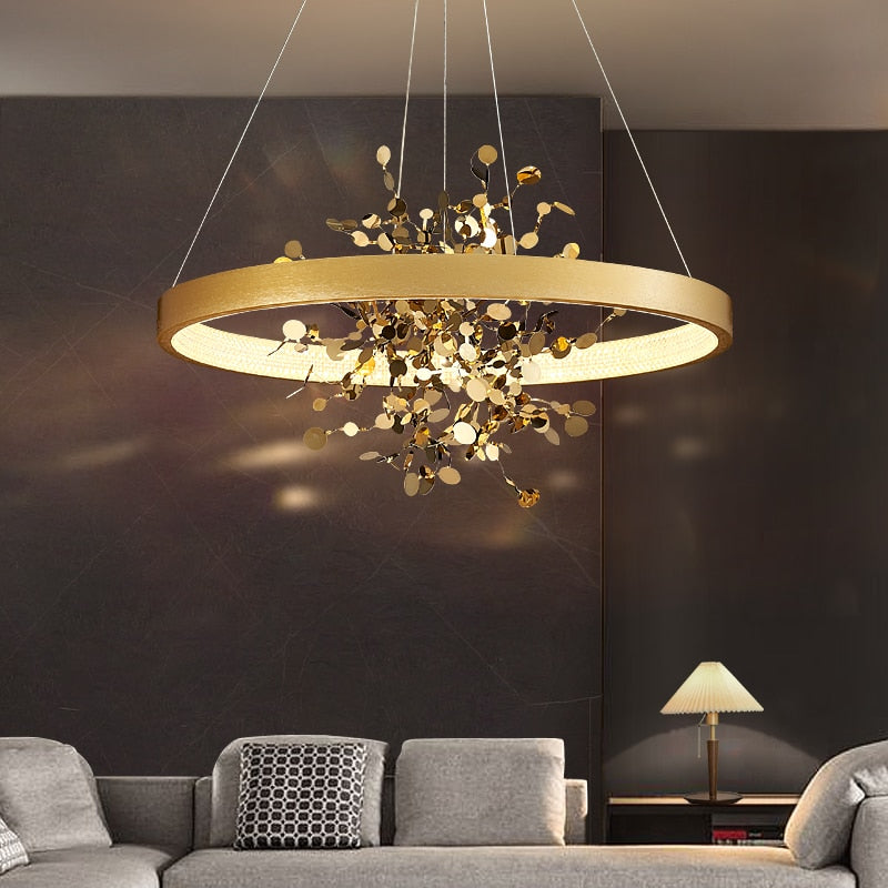 Modern Abstract Chandelier