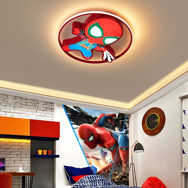 spiderman ceiling light