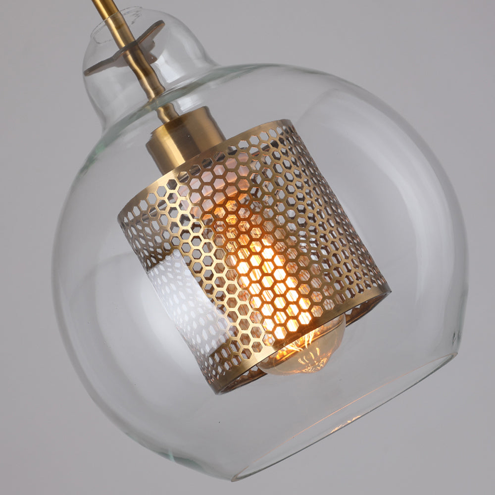 Loft Modern Pendant Light Glass Ball