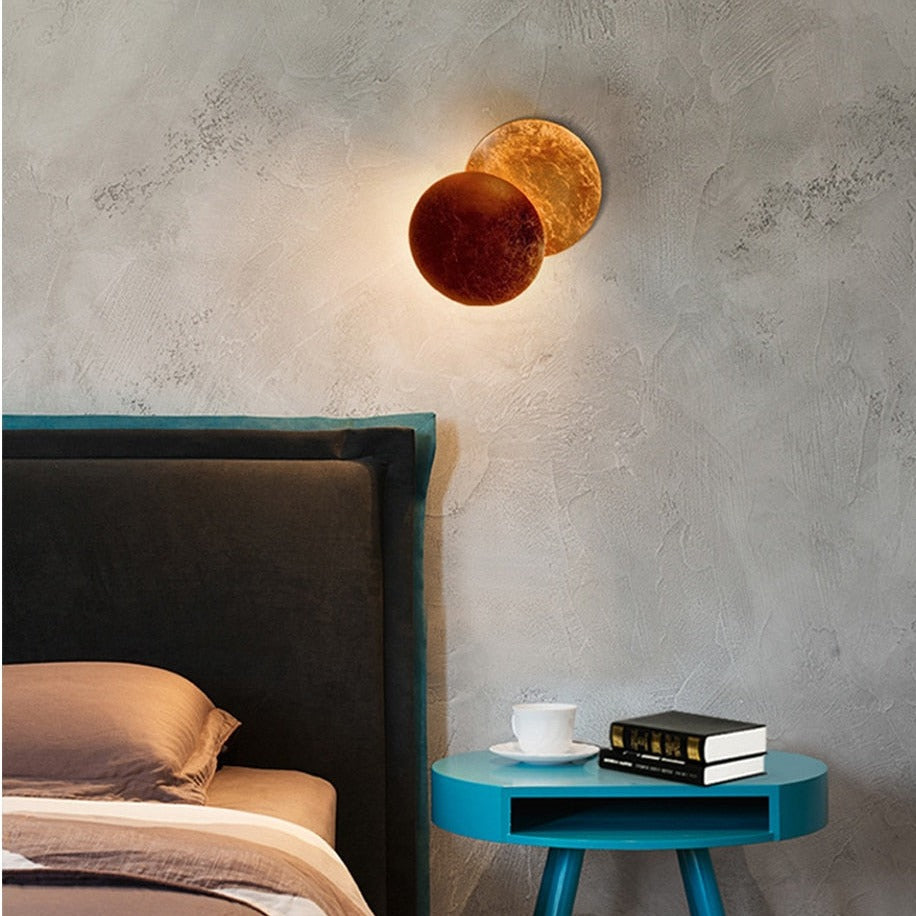 Modern Bedroom Eclipse Wall Light