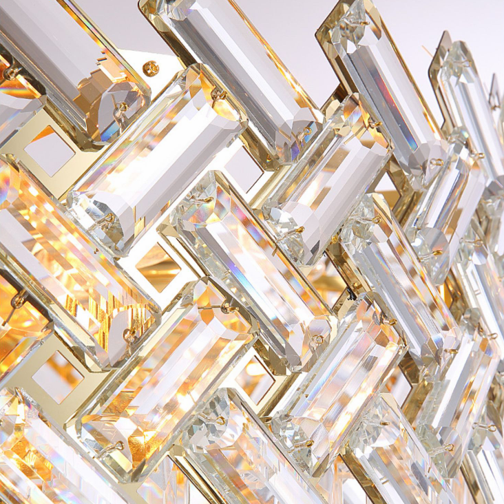 Luxury Round Chandelier Crystal