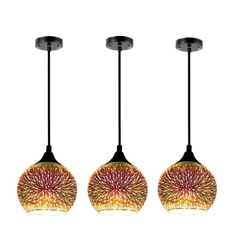 Modern 3D Colorful Pendant Lamp - D