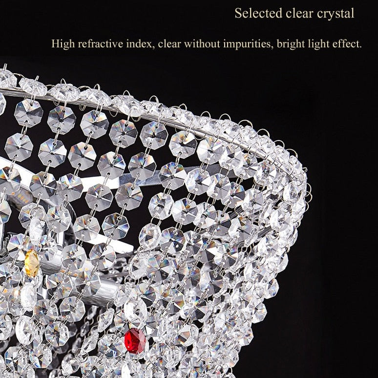 Luxury Villa LED Crystal Chandelier