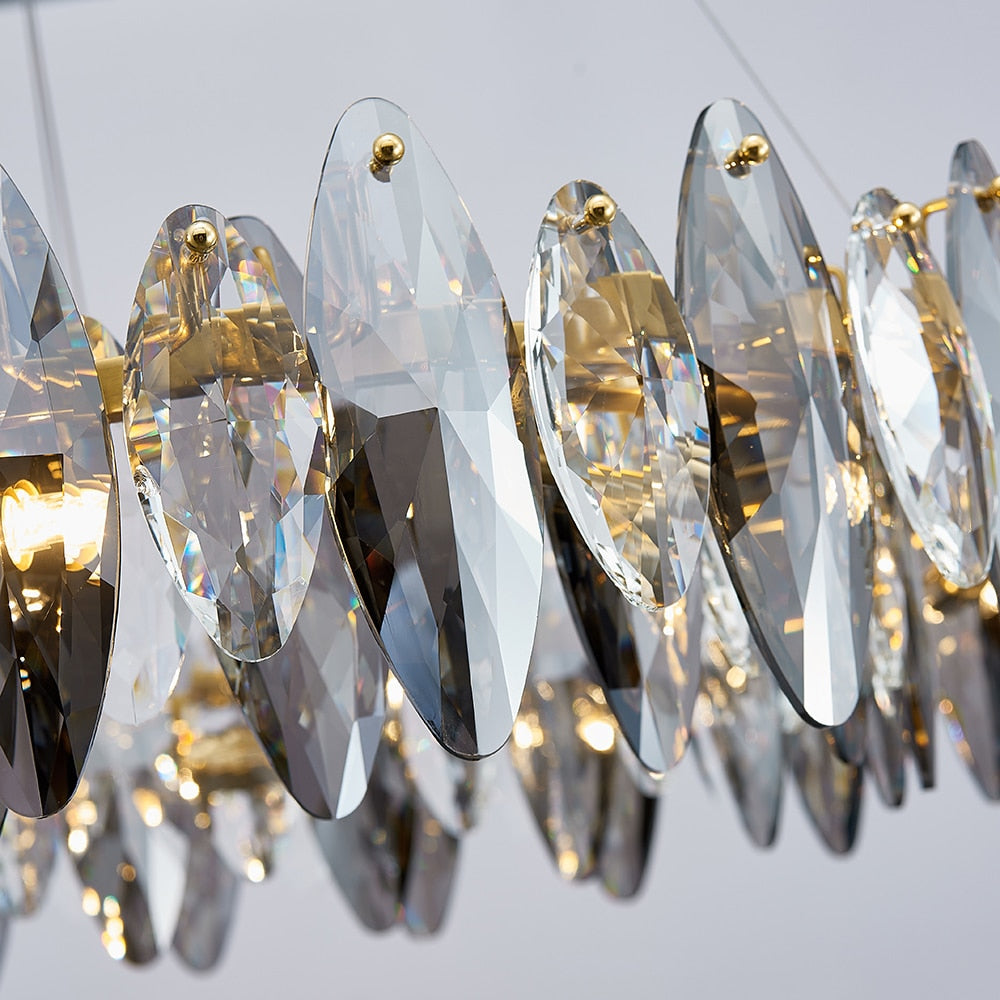 Luxury Modern Hanging Crystal Chandelier