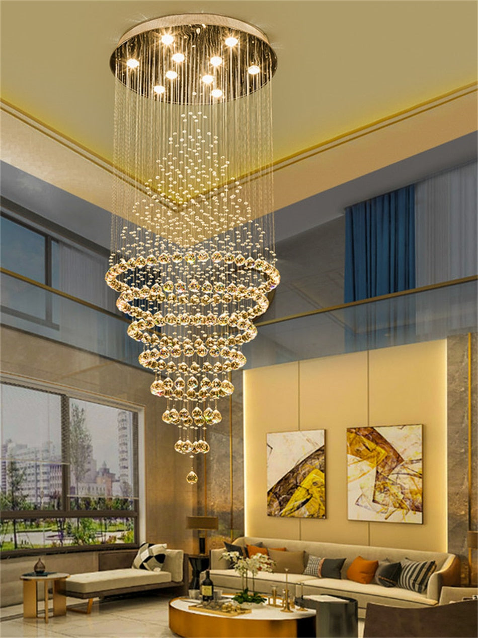 Modern Dropcrystal Chandelier