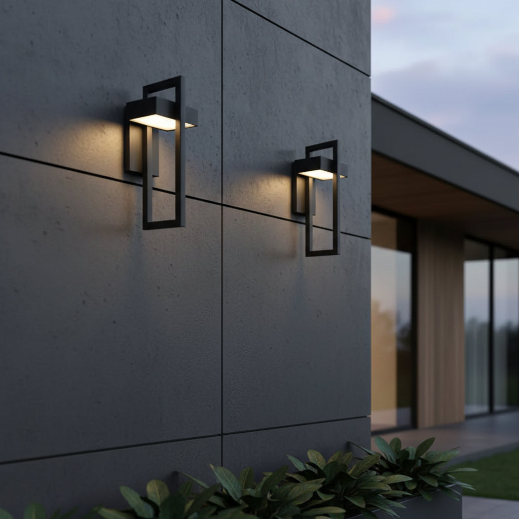 modern outdoor lights