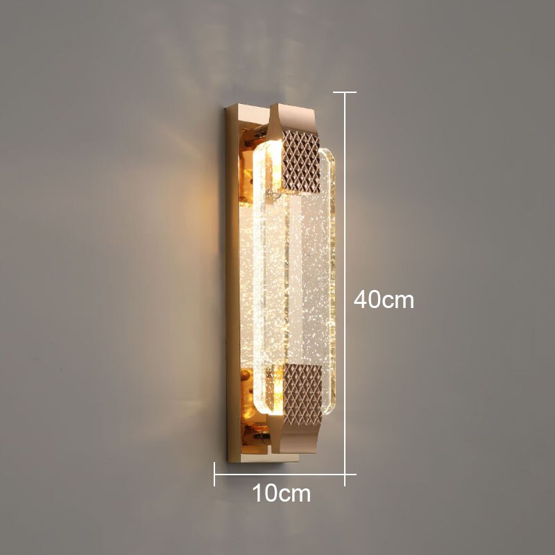 Crystal Bubble Living Room Background Wall Lamp
