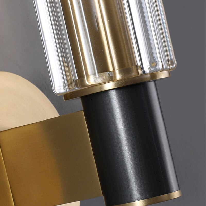 Postmodern Designer Brass LED Wall Lamp