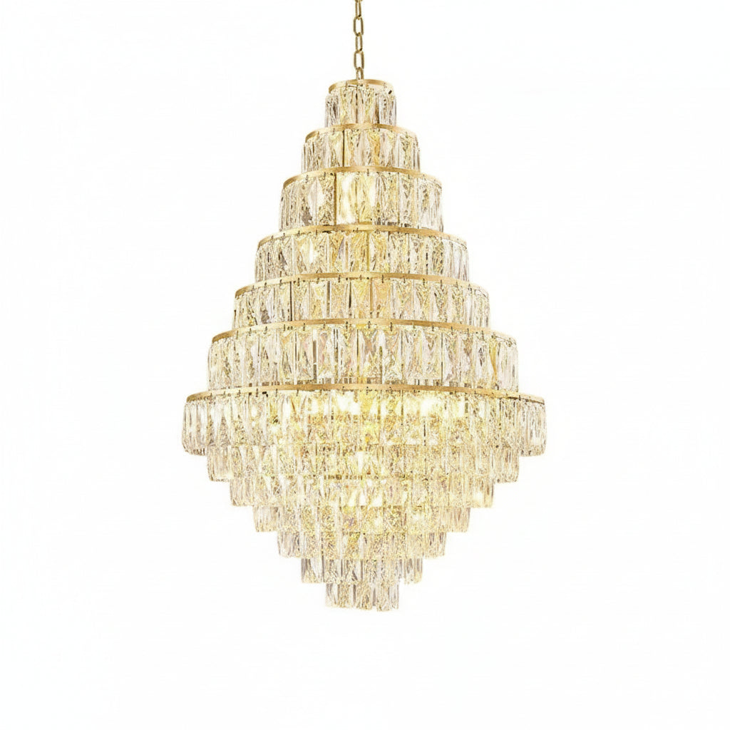 Villa Hollow Duplex Building Chandelier ChandeliersLife®