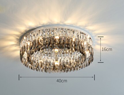 High-End Round Ceiling Chandelier