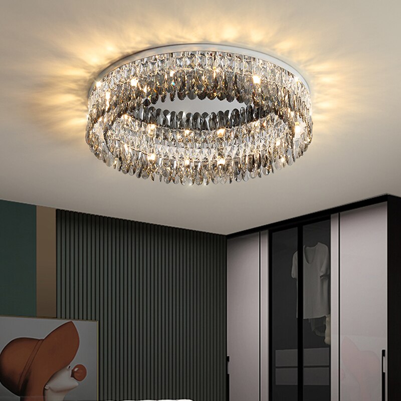 High-End Round Ceiling Chandelier