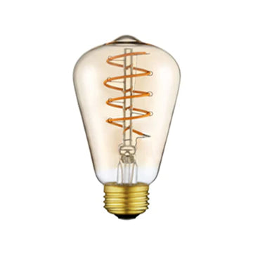 LED Light ST64 4W Warm White Bulb Filament Bulbs