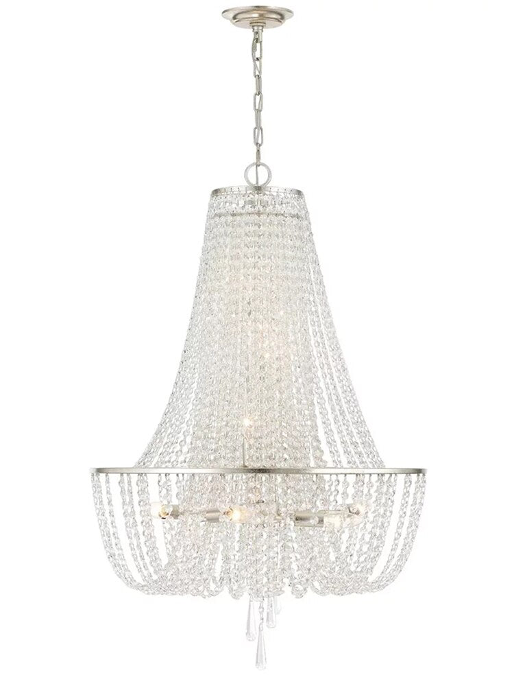 French Hanging Crystal Chandelier