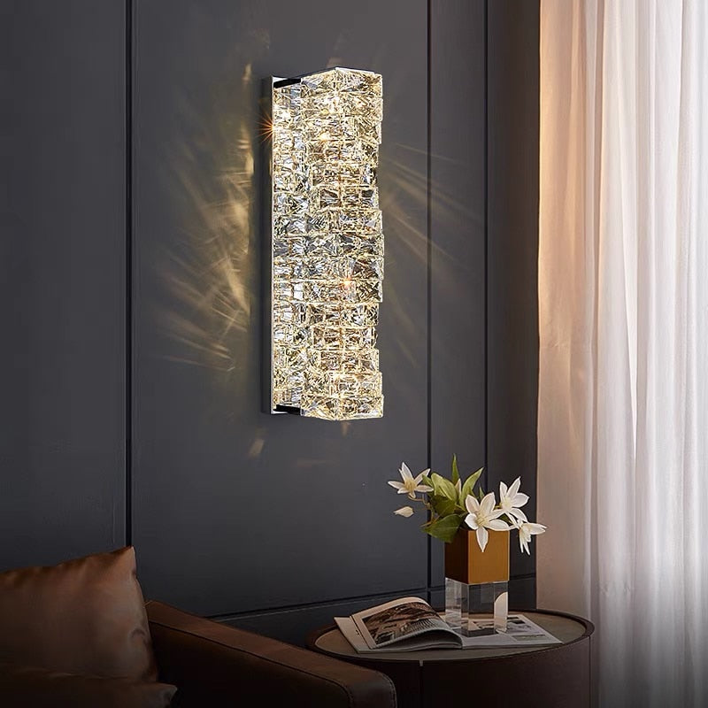 Modern Luxury Crystal Wall Lamp