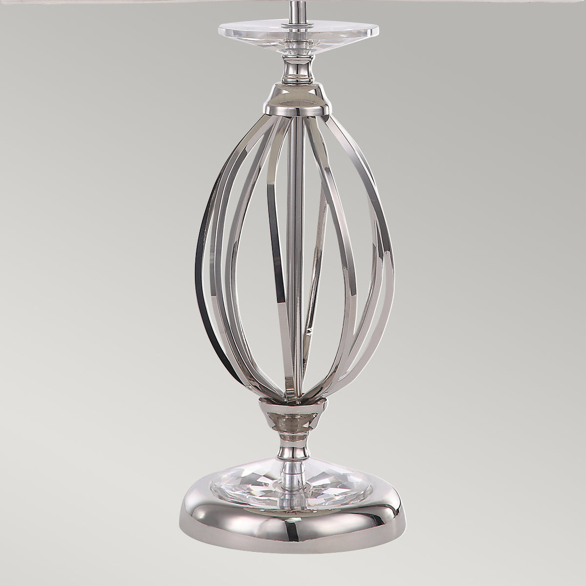 Aegean 1 Light Table Lamp - Polished Nickel