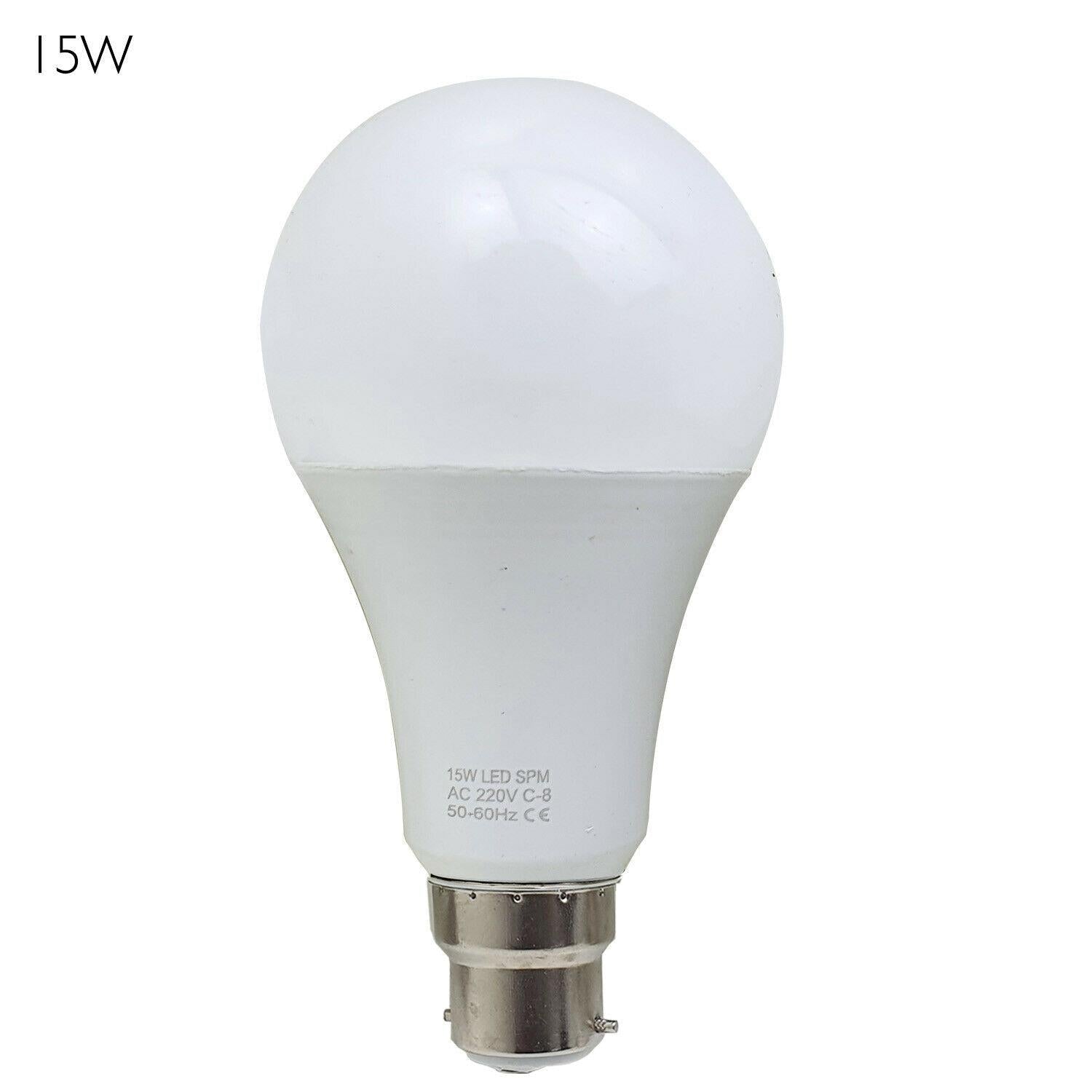 3 Pack LED Light Bulbs E22